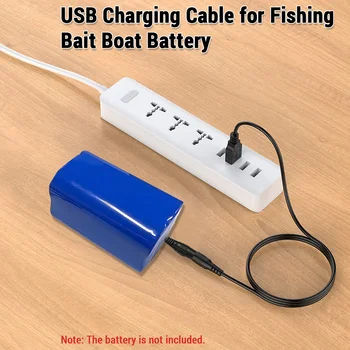 3,3 футовый USB-кабель для зарядки, Замена провода для рыболовной приманки, Кабель для подзарядки аккумулятора лодки, Рыболовные принадлежности