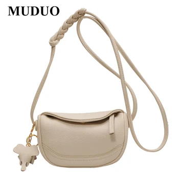 MUDUO 2023, Трендовая женская сумка, дизайнерская брендовая сумка через плечо, Высококачественная кожаная Женская повседневная сумочка на плечо, женская сумка подмышками