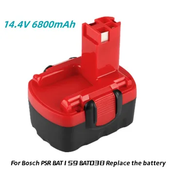 Аккумулятор 14,4 В Ni-MH 6800 мАч применим к Bosch PSR BAT159 BAT038 BAT040 BAT041 BAT140 2607335685 2607335533