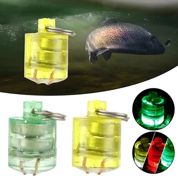 1шт Подводный Мини-электронный рыболовный фонарь для привлечения рыбы, лампа-приманка, Светодиодная мигающая рыболовная лампа, приманка для кальмаров, лампа-приманка