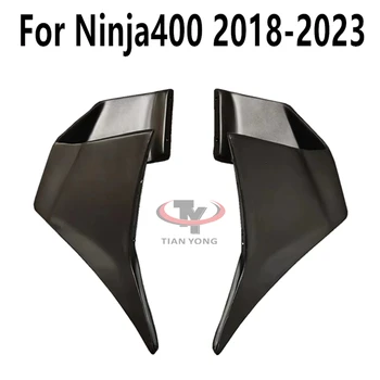 Аксессуары для защиты от ветра, спойлер для мотоцикла, крылышко для Ninja400 Fit Ninja 400 2018-2023, Передний аэродинамический обтекатель.