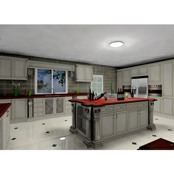 Современный дизайн, роскошный кухонный шкаф по дешевой цене, набор кухонных шкафов из ПВХ, готовый к сборке кухонный шкаф