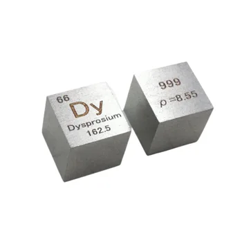 Диспрозийный металл плотностью 10 мм в кубе 99,9% чистый для сбора элементов