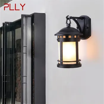 · PLLY Уличный Ретро настенный светильник Классические бра Свет Водонепроницаемый IP65 Светодиодный для дома на крыльце Виллы