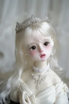 Модная кукольная корона 1/4 BJD, нежные и красивые игрушки, украшения, сверкающая маленькими бриллиантами Тиара