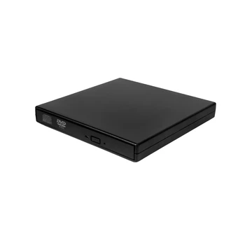 Универсальный автомобильный USB 2.0, портативный внешний сверхскоростной CD-ROM, DVD-плеер, привод, Поддержка автомобильных дисков для настольных ПК для ноутбука
