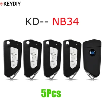 KEYDIY 5ШТ, Оригинальный NB34 для KD-X2 KD900 KD-MAX URG200 Программатор ключей Универсальный Пульт Дистанционного Управления Серии KD NB