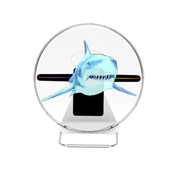 2021 лучший Настольный В Продаже Аккумулятор WIFI LED Proyector Holograma 3D 30 см Голографический Светодиодный Вентилятор С Крышкой