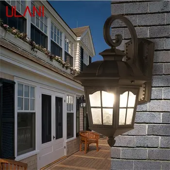 Уличное настенное бра ULANI, современный водонепроницаемый внутренний дворик, современный светодиодный настенный светильник для крыльца, балкона, внутреннего двора, прохода виллы