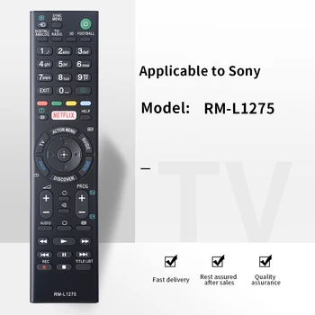 ZF распространяется на пульт дистанционного управления RM-L1275 для LED-телевизора Sony с кнопками NETFLIX По 4 заводским заказам