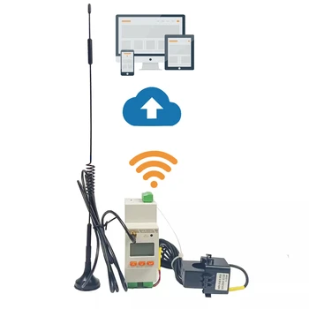 Acrel ADW310 100A, однофазный беспроводной электросчетчик CT для интернета вещей, поддерживает связь по Wi-Fi.