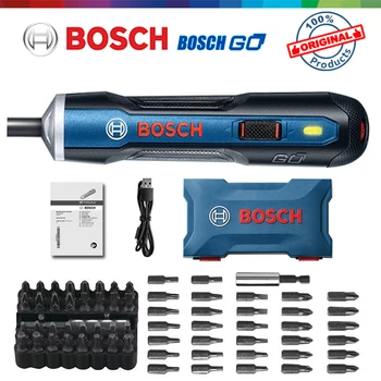 Аккумуляторная отвертка BOSCH Mini Electric Driver с литиевой батареей 3,6 В, электрическая отвертка с регулируемым крутящим моментом Bosch Go Power Tools