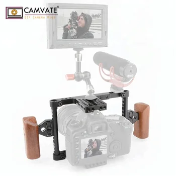 Стабилизатор для зеркальной камеры с деревянной рукояткой Camvate