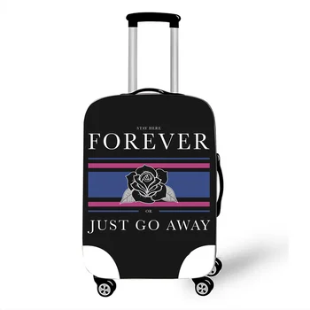 Чехол для чемодана с 3D-принтом, пылезащитный чехол для багажа с высокой эластичностью, необходимые аксессуары для чемодана 18-32 дюйма