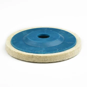 Полировочный шлифовальный диск для угловой шлифовальной машины, инструменты для полировки, запасные части с отверстием 1,6 см, запасные 100 мм