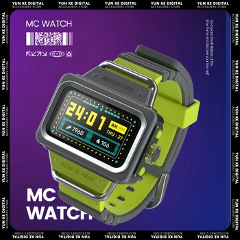 XOG MC WATCH LIGE Смарт-часы мужские с полным сенсорным экраном Спортивные Фитнес IP67 Водонепроницаемые Bluetooth для Apple Xiaomi Smartwatch Мужские