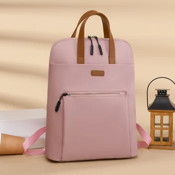 Модный женский рюкзак для ноутбука, Оксфорд, противоугонный Водонепроницаемый рюкзак для девочек, ноутбук, Женские школьные сумки с принтом