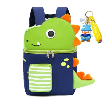Рюкзаки с мультяшными животными для маленьких девочек и мальчиков, Высококачественный школьный ранец с динозавром для детского сада, Детский Милый рюкзак, Детские школьные сумки