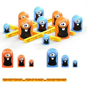 Сочетание веселья И Обучающей игры в крестики-Нолики Для Детей Safe ABS Gobble Board Настольная игра Small