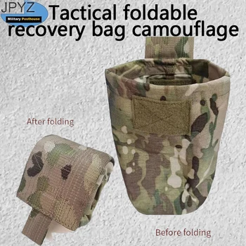 Индивидуальная тактическая складная практичная сумка для вторичной переработки из оригинального камуфляжного материала