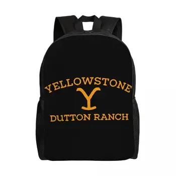 Рюкзак для ноутбука Yellowstone Dutton Ranch для женщин и мужчин, базовая сумка для студентов колледжа