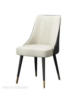 Обеденный стул современный Скандинавский Легкий роскошный бытовой обеденный стул из массива дерева для отеля, ресторана отдыха, магазина чая с молоком, гвоздя