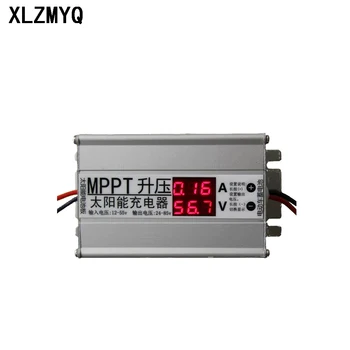 MPPT Солнечный контроллер заряда 24V 36V 48V 60V 72V С ЖК-дисплеем с двойным USB-усилителем, Регулируемый Регулятор напряжения зарядки аккумулятора
