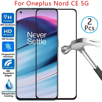 чехол из закаленного стекла для oneplus nord ce 5g cover on one plus nordce c ec core edition 6.43 защитная сумка для телефона omeplus