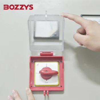 Универсальная электрическая панель BOZZYS с блокировкой, накладка для блокировки кнопок, предотвращающая скручивание, Аварийное оборудование
