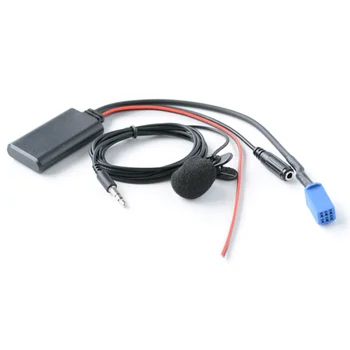 Автомобильный Bluetooth 5.0 Кабель Aux Микрофон Адаптер громкой связи для мобильных телефонов Toyota Crown Lexus GRS182
