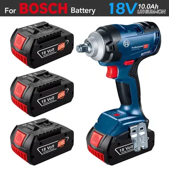 BAT609 Аккумуляторы Для Bosch Professional 18V 10Ah 8Ah 6Ah Перезаряжаемая Литий-Ионная Запасная Батарея Портативная Замена BAT609G