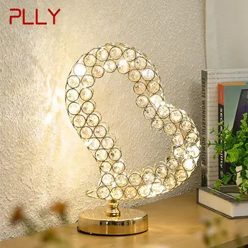 Современная настольная светодиодная лампа с кристаллами креативного дизайна, настольные светильники для дома, украшения свадебной комнаты, прикроватной тумбочки в спальне