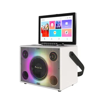 Усилитель караоке портативный стенд партии коробке караоке система мультимедиа, Bluetooth-динамик смарт-дисплей
