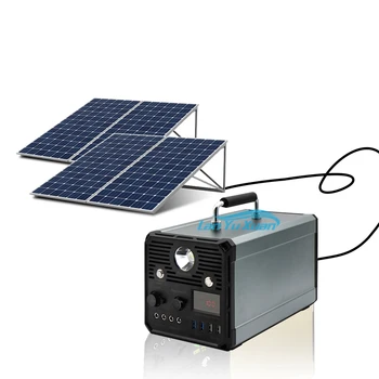 Многофункциональный портативный солнечный генератор мощностью 1000 Вт 12 В для зарядки мобильного источника питания портативная электростанция