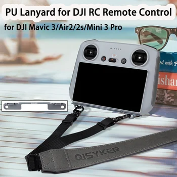 Шейный Ремешок-Шнурок для DJI RC Screen Remote Controller DJI Mavic Mini 3 Pro Drone Аксессуары Air2s Подвесные Ремни Кожаный Ремень