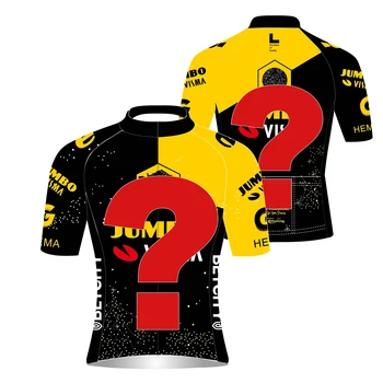 2023 Футболка С Короткими Рукавами Dutch World Tour Cycling Team Jersey Quick Dry JUMBO Bike Maillot Бесшовная Гоночная Одежда MTB