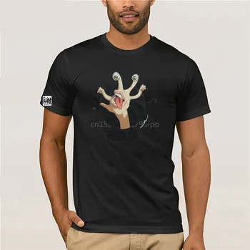 Футболка Migi Hand Parasyte, лицензированная мужская футболка с аниме-графикой для взрослых, новая серая футболка с героями мультфильмов для мужчин, Унисекс, Новая модная футболка