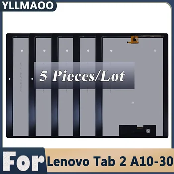 5 ШТ. Для Lenovo Tab 2 A10-30 YT3-X30 X30F TB2-X30F TB2-x30l TB2-x30M A6500 Панель дисплея Замена сенсорного экрана Дигитайзера