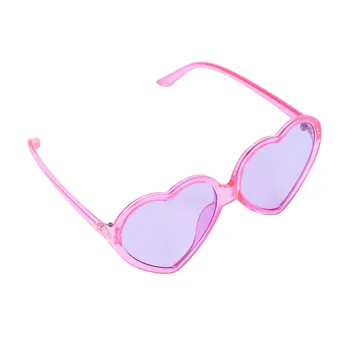 Винтажные очки 90-х модных больших размеров для женщин и леди для девочек, ретро солнцезащитные очки в форме сердца, милые очки для любви