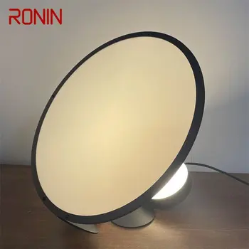 Современная простая настольная лампа RONIN LED Настольное освещение для украшения дома, спальни, гостиной
