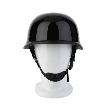2018 Мотоциклетные шлемы в наполовину немецком стиле, винтажный мотоциклетный шлем из углеродного волокна, прочный наполовину немецкий шлем M/L /XL