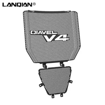 Для Ducati Diavel V4 2023-2024 Аксессуары для мотоциклов Защитная решетка радиатора Защитная сетка для масляной головки блока цилиндров Комплект защиты