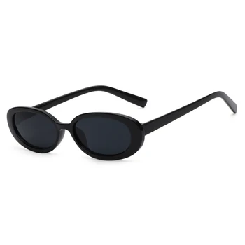 Ретро солнцезащитные очки для женщин в маленькой овальной оправе Солнцезащитные очки модных оттенков Поляризованные очки Солнцезащитные очки UV400
