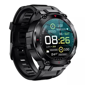 Мужские смарт-часы K37 GPS Спорт на открытом воздухе Фитнес-трекер Браслет Большая батарея Сверхдолгий режим ожидания Мониторинг здоровья Умные часы
