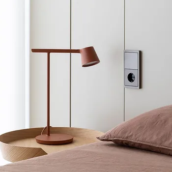 Датский дизайнерский минималистичный кабинет для чтения, прикроватная тумбочка для спальни, защита глаз, офисная лампа для чтения с регулируемой яркостью
