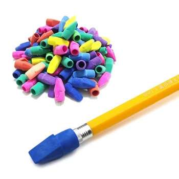 Наконечник стрелы Разных цветов, ластик для карандашей, топперы, детские школьные принадлежности для студентов, прямая поставка