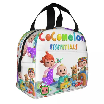Cocomelons Essentials Изолированные пакеты для ланча Герметичная Многоразовая сумка-холодильник Ланч-бокс Сумка-тоут Офисная сумка для Бенто на открытом воздухе
