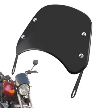Универсальное лобовое стекло мотоцикла Ветрозащитное стекло мотоцикла Защитная крышка для 5 7-дюймовых фар при езде