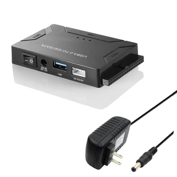 Адаптер USB-IDE, кабель USB 3 для 2,5 3,5 жесткого диска HDD SSD, прямая поставка