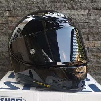 Мотоциклетный шлем Z7 с полным лицом, ярко-черный шлем для езды по мотокроссу, шлем для мотобайка